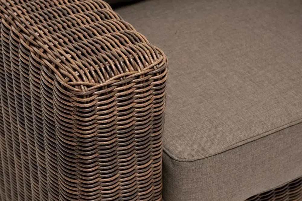 "Боно" лаунж-зона из искусственного ротанга, цвет коричневый