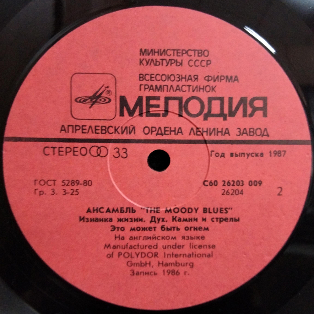 The Moody Blues / The Other Side Of Life (LP)