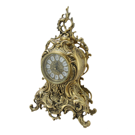 Bello De Bronze Каминные часы с канделябрами "Лимож"