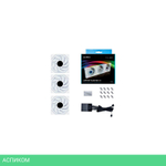 Комплект вентиляторов для корпуса Lian Li Uni Fan TL LCD 120 White 3шт (G99.12TLLCD3W.00)