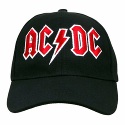 Бейсболка AC/DC красная надпись (001)