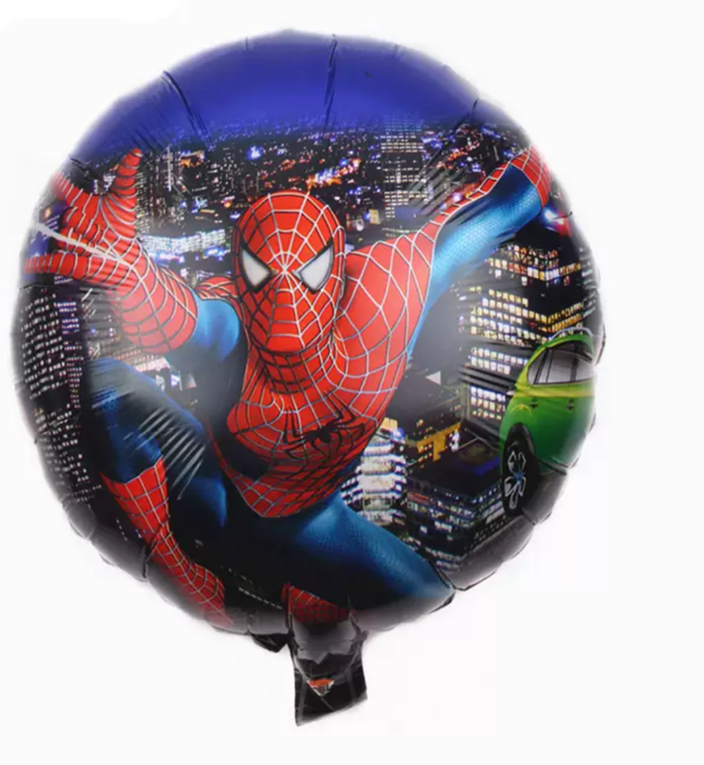 Фольгированный шарик без арт "Человек-паук" (73)10