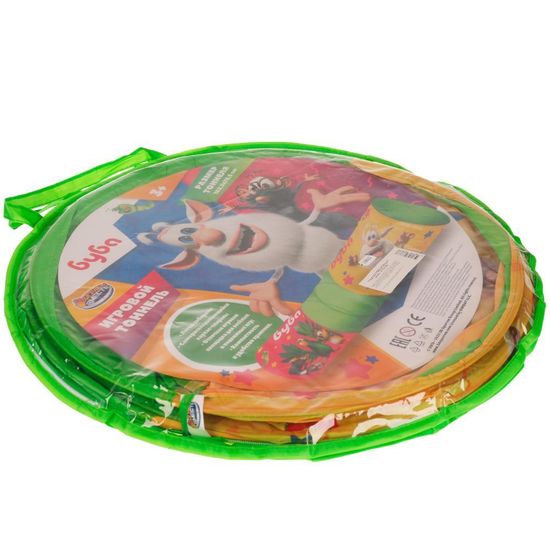 Тоннель детский игровой БУБА 48x173см, в сумке Играем вместе