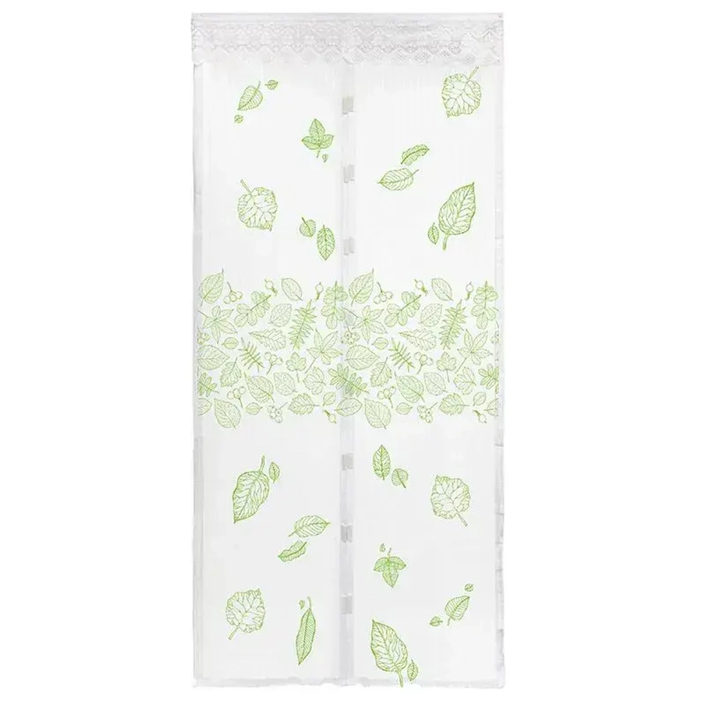 Сетка антимоскитная на магнитах 100*210 см Капутомоскито дизайн Листья
