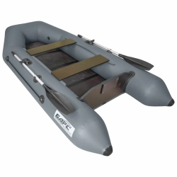 Лодка Барс 2900 СКК слань-книжка, киль, 2900*1440*385 мм., цвет графит