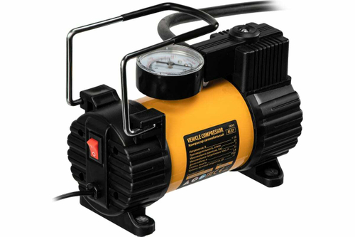 Автомобильный компрессор DENZEL AC-37, 12 В, 7 атм 37 л/мин, 58055