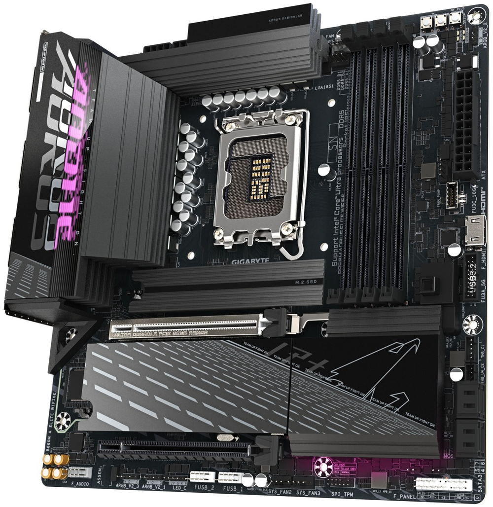 Материнская плата GIGABYTE B860M A ELITE WIFI6E