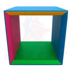 Мат "Куб-Шагайка" - 2.4x0.6x0.05м