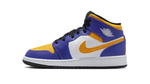 Женские кроссовки Air Jordan 1 mid "lakers" DQ8423-517