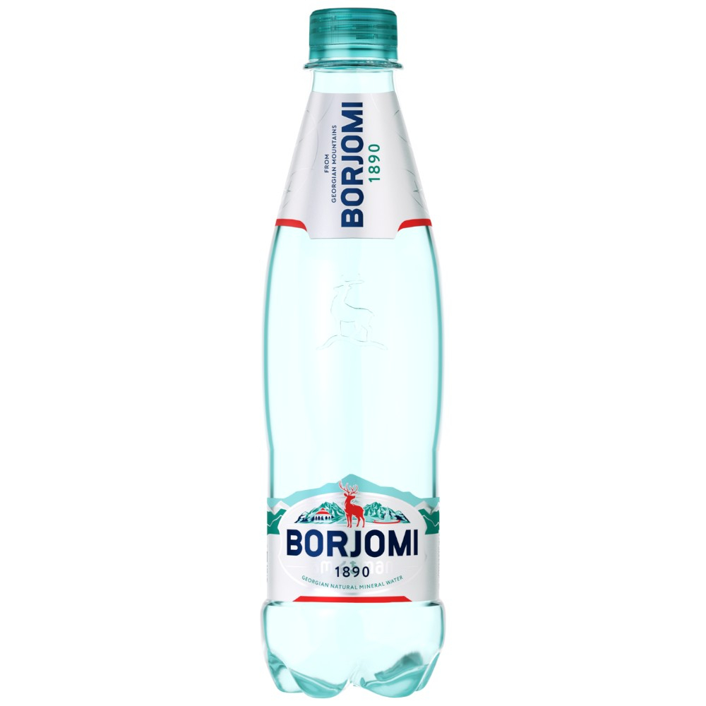 Вода Borjomi лечебно-столовая, PET 0,5 л.