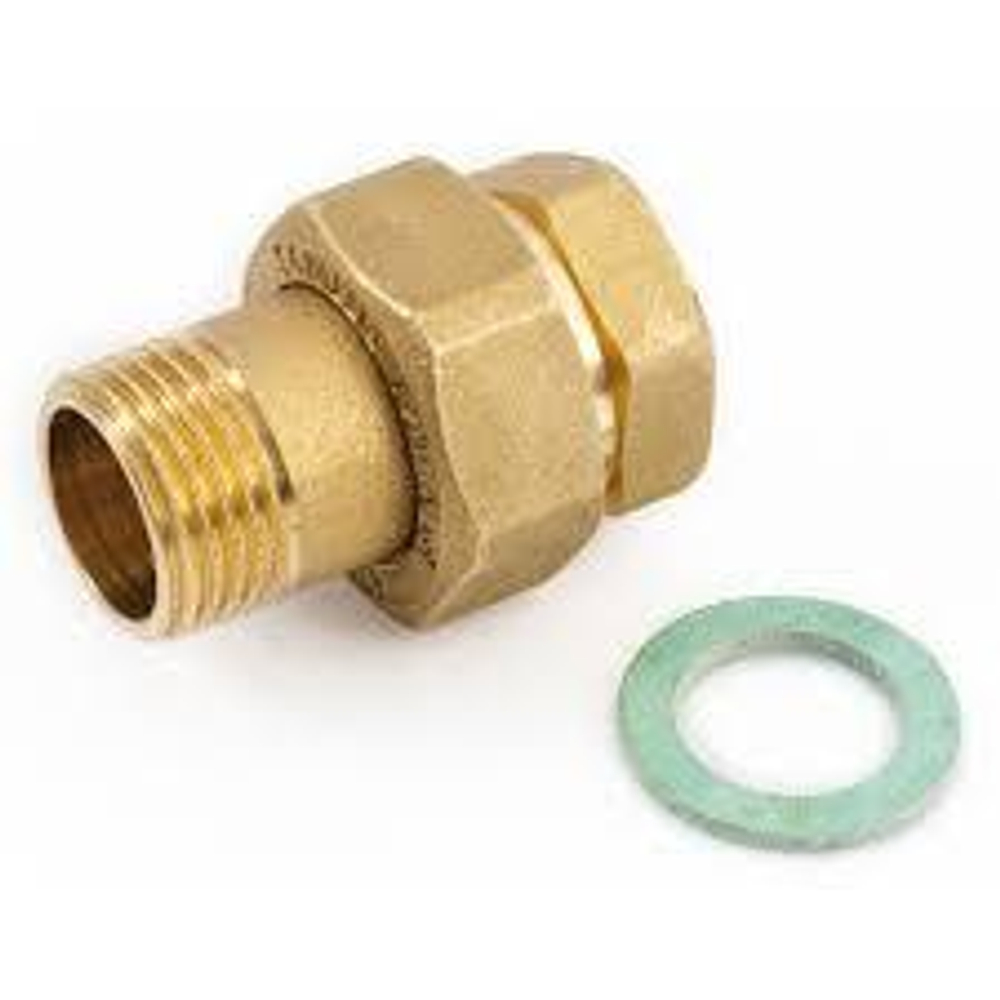 STOUT Разъемное соединение "американка" ВН, уплотнение под гайкой по плоскости, 1” 1/4*