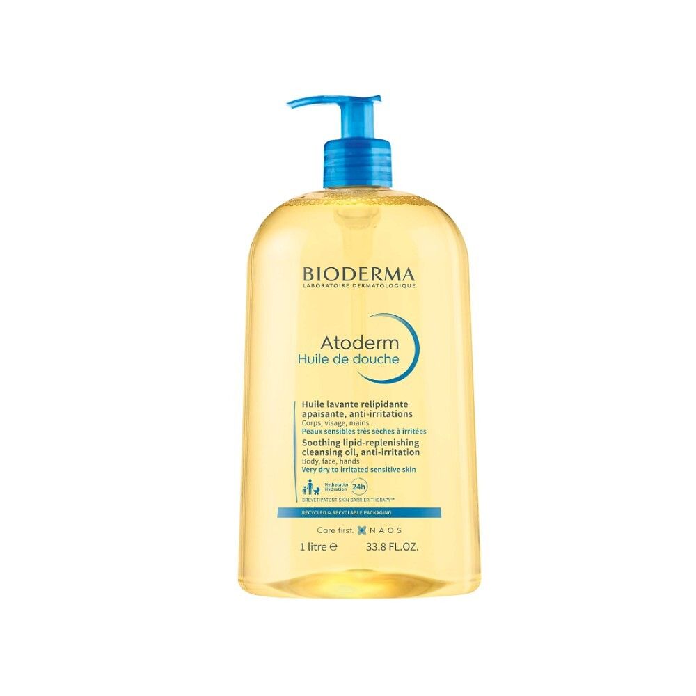 Bioderma Atoderm Huile de douche Масло для душа, 1000 мл