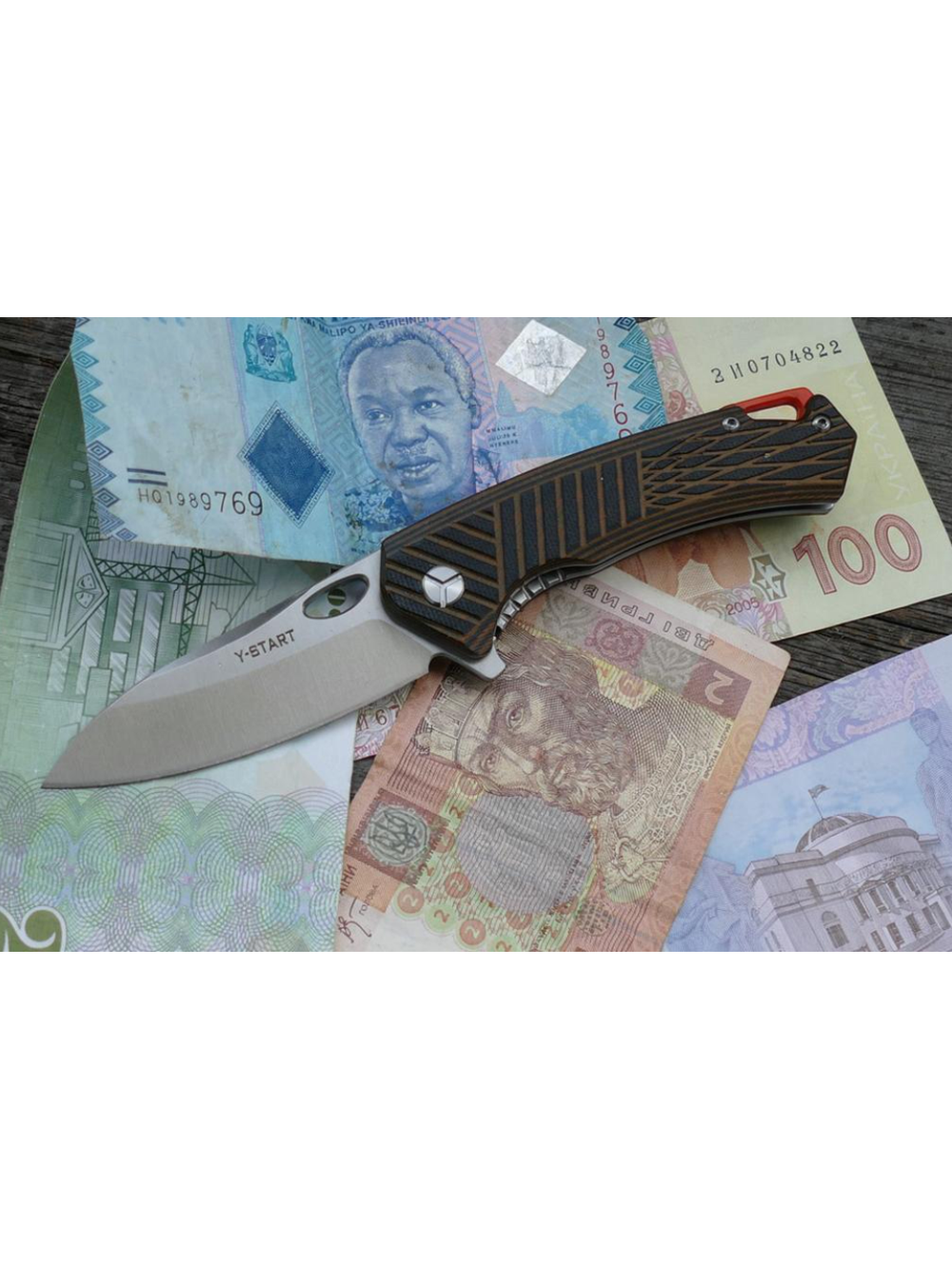 Нож складной Y-START LK5026 Orange