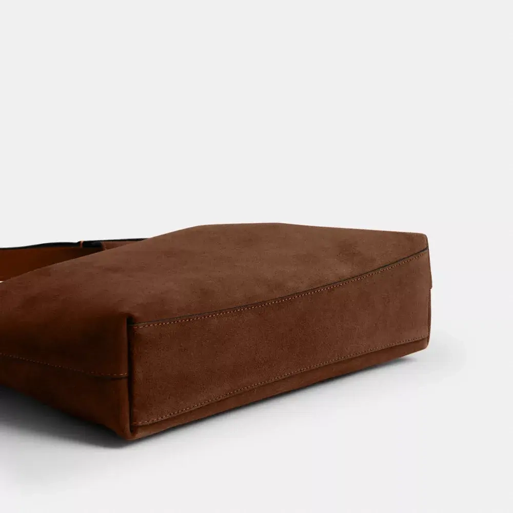 COACH СУМКА ЧЕРЕЗ ПЛЕЧО BROOKLYN 28, КОРИЧНЕВЫЙ