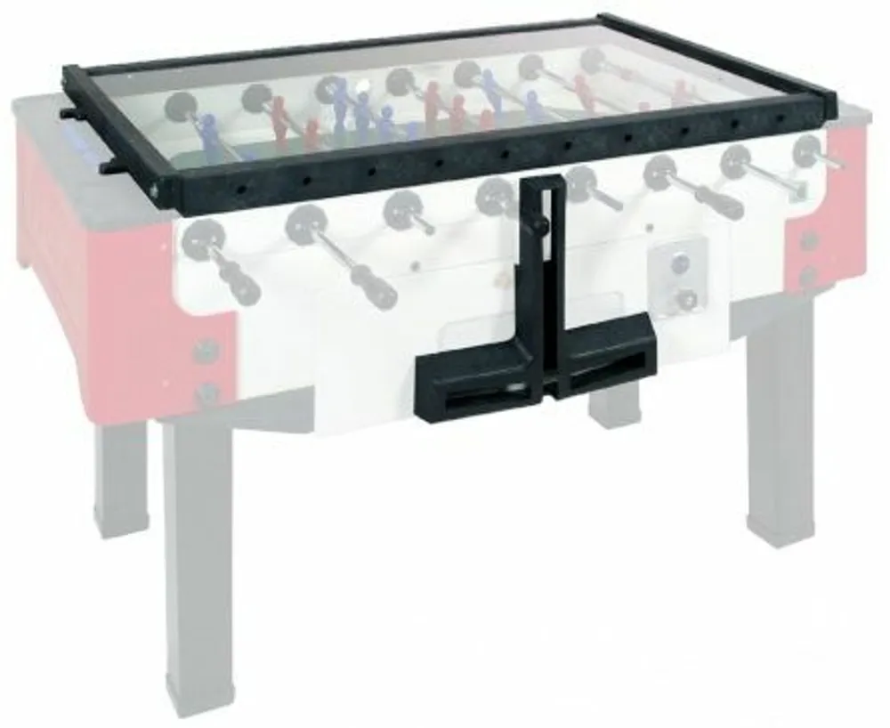 Настольный футбол (кикер) "STORM F-3 FAMILY OUTDOOR TELESCOPIC" (138 x 76 x 88 см, жетоноприемник) с защитным корпусом