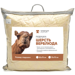 Подушка 70*70см верблюжья шерсть «Традиция» стандарт, поплекс