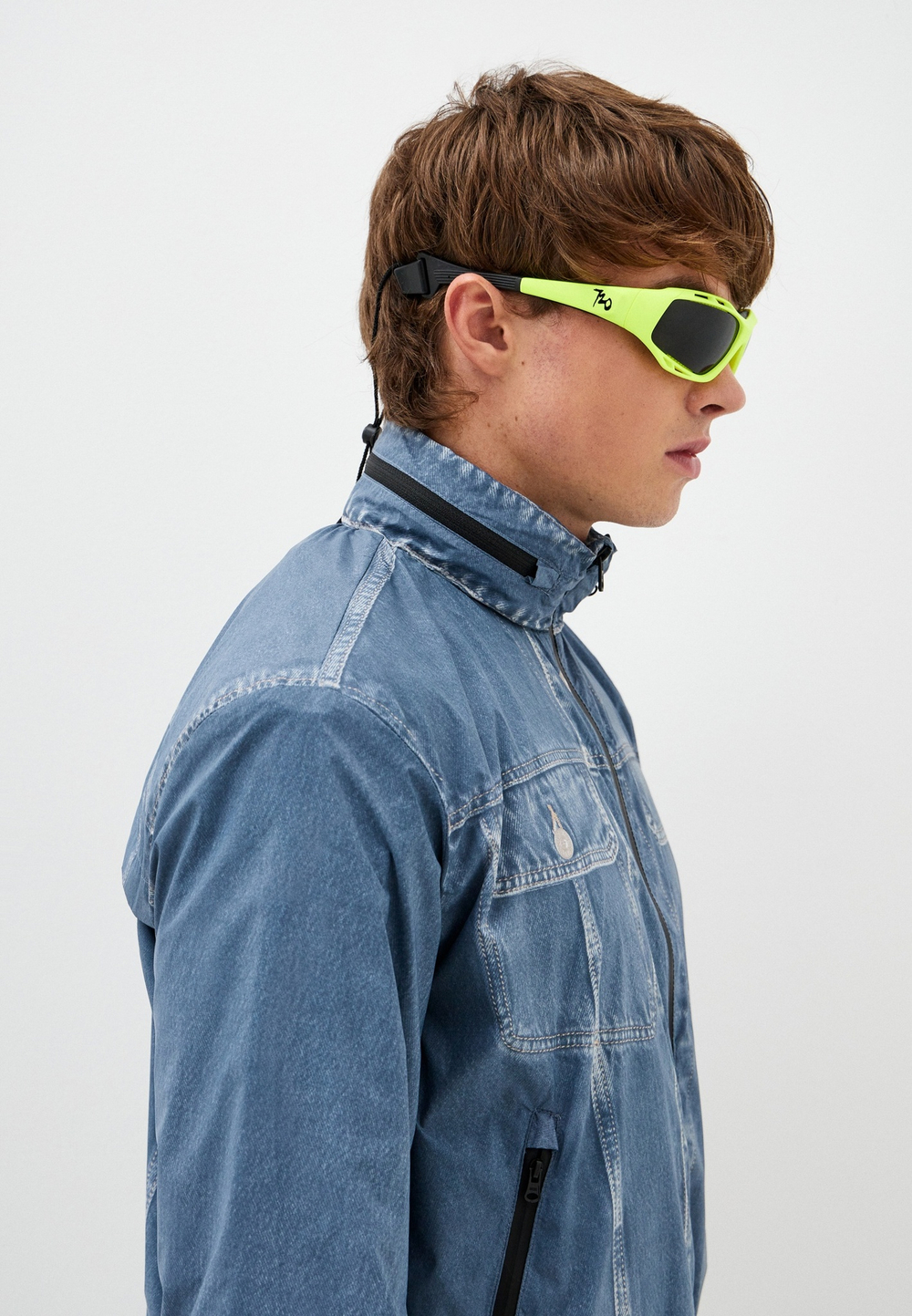 Спортивные очки 720armour STINGRAY / Matte Neon Lime Yellow / Polarized Smoke