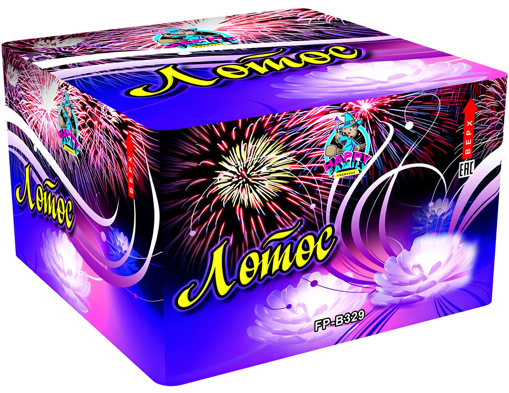 FP-B329 Салют "Лотос" (1,2" х 100 залпов)