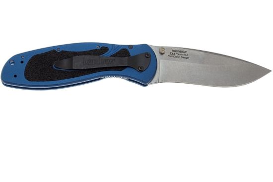 Складной нож KERSHAW Blur 1670NBSW c клинком из стали Sandvik™ 14C28N, рукоять алюминий / Trac-Tec