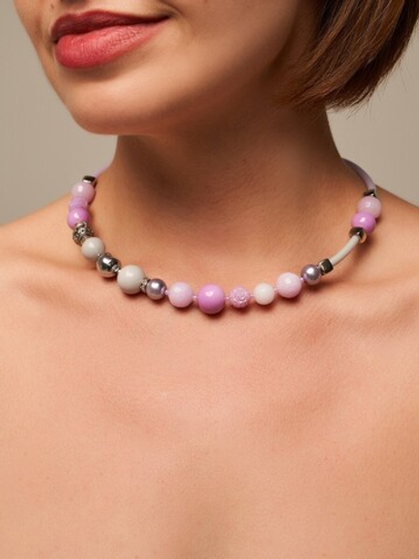 10129531 Колье Роман с камнем - Фландрия