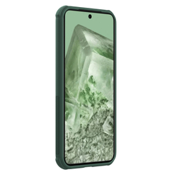 Усиленный чехол зеленого цвета (Deep Green) от Nillkin для Google Pixel 8A, серия Super Frosted Shield Pro