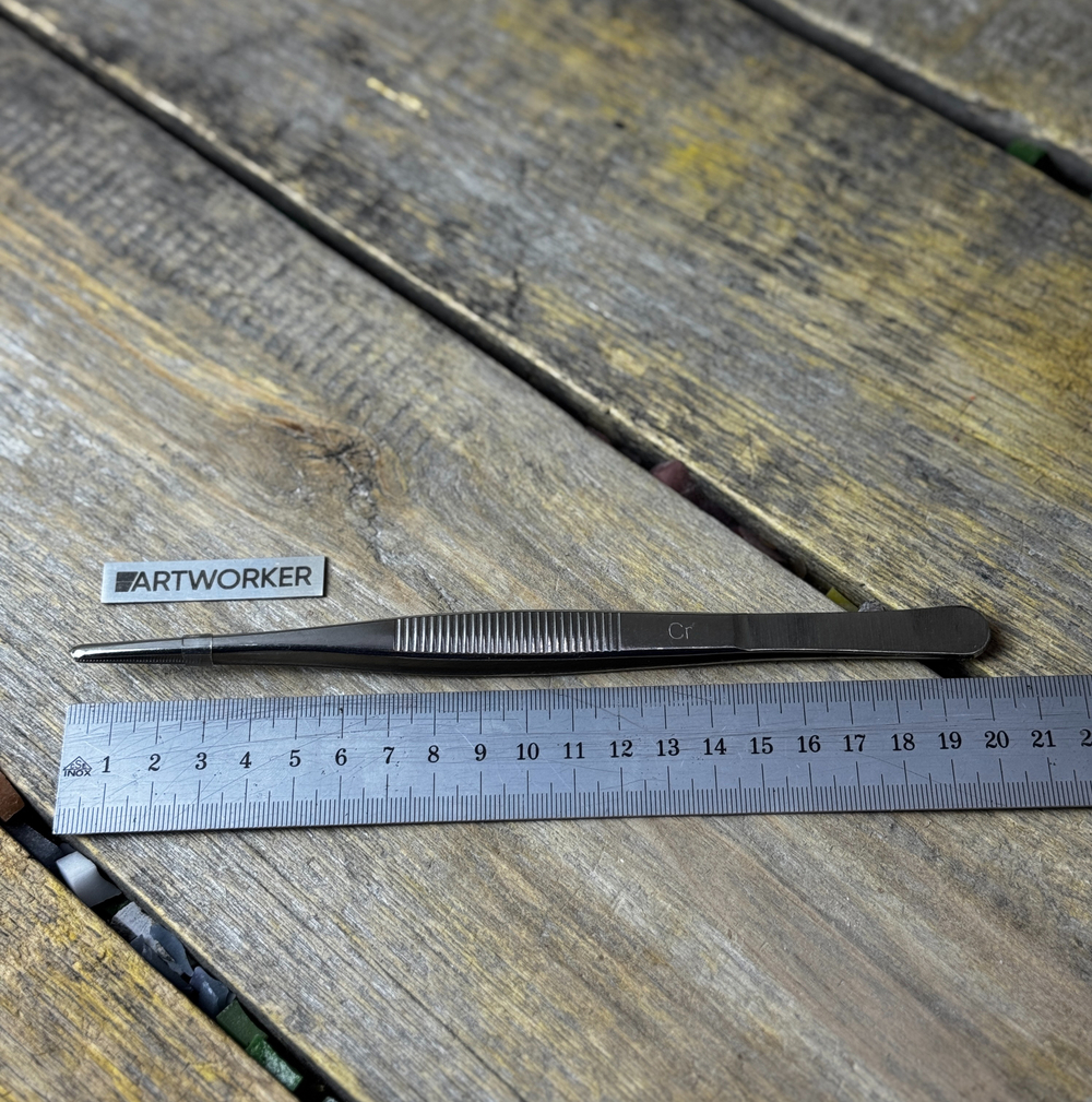 Пинцет для мозаики прямой, Китай (200 мм)