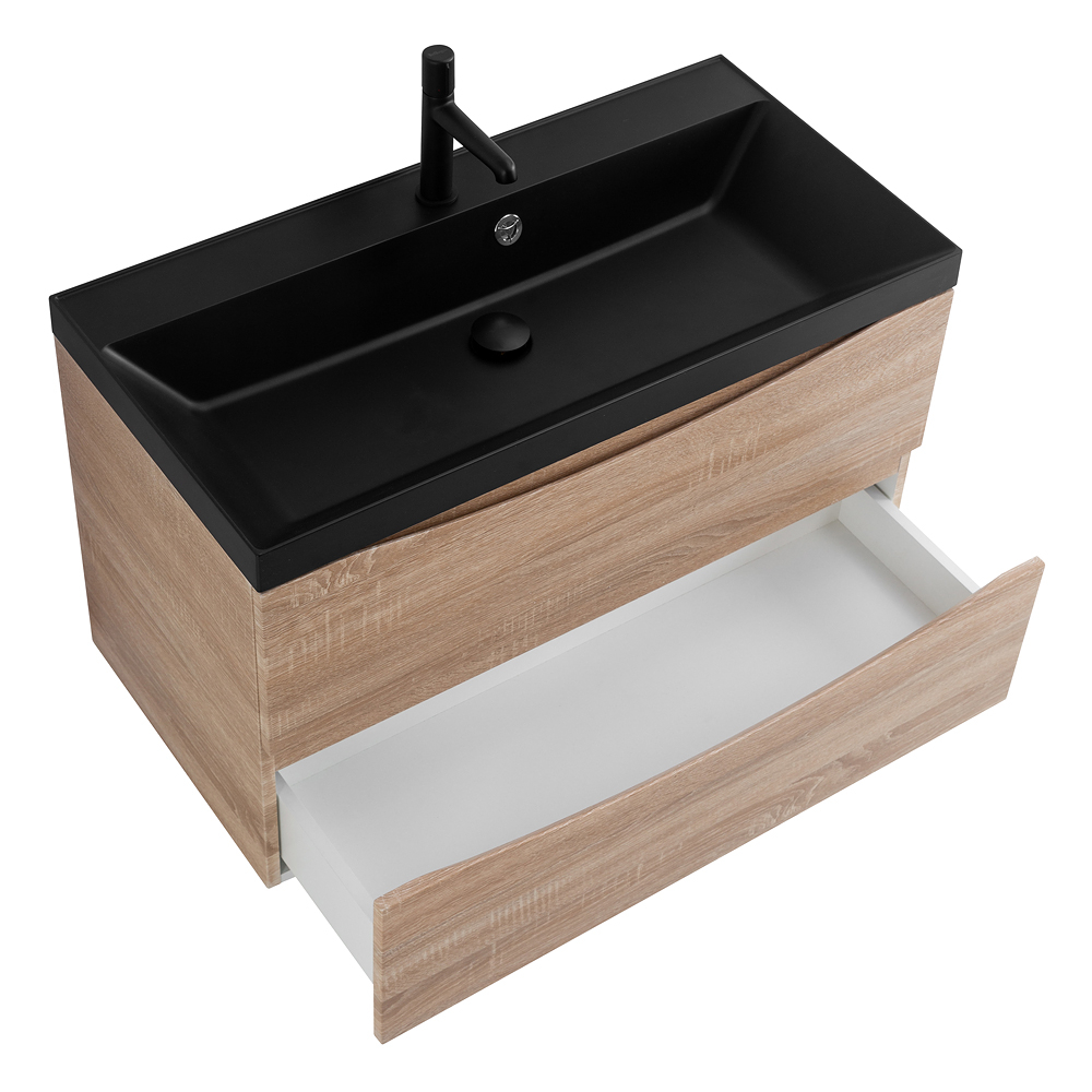 Тумба подвесная под раковину BelBagno MARINO-800-2C-SO-WO-P