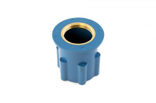 Гайка пластиковая с латунной вставкой