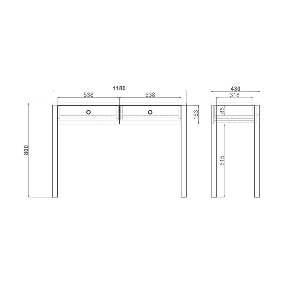 Консольный стол BERGEN BG022