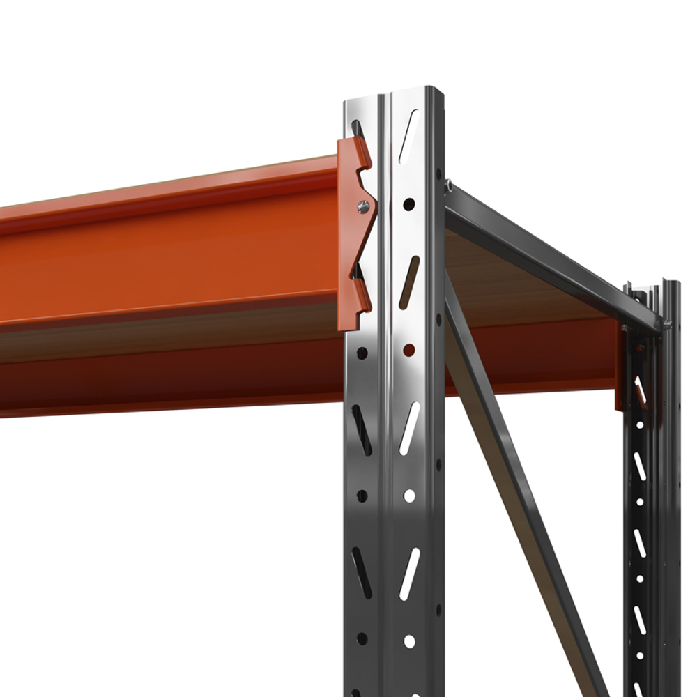 Стеллаж металлический ОПТИМА, 3000х2500х785 мм. Полки: 4 шт. фанера