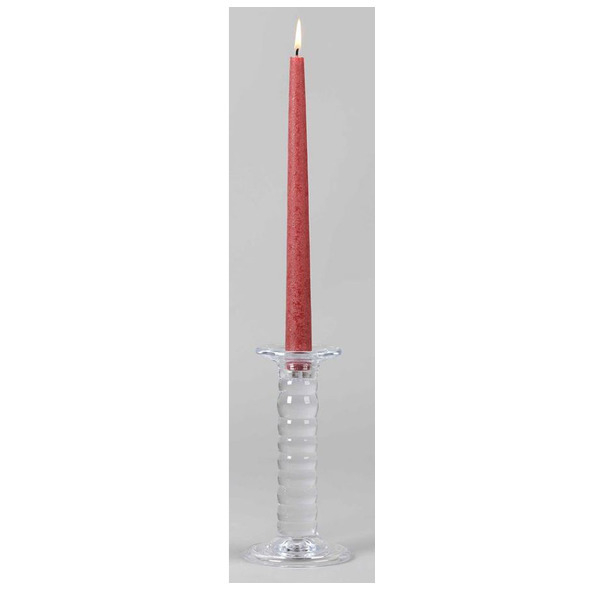 Подсвечник стеклянный Rasteli Лавина 19см