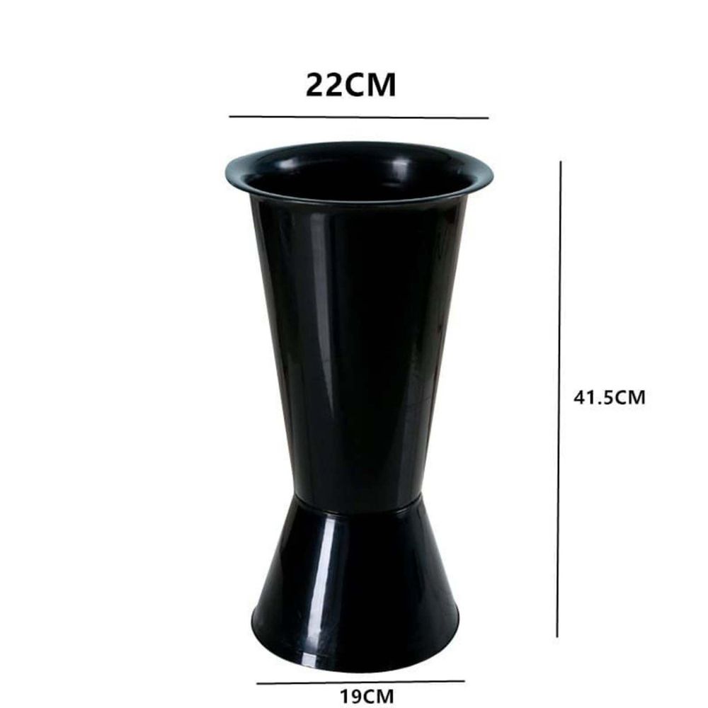 Ваза Элегант (h=41см.22см) ЧЕРНЫЙ