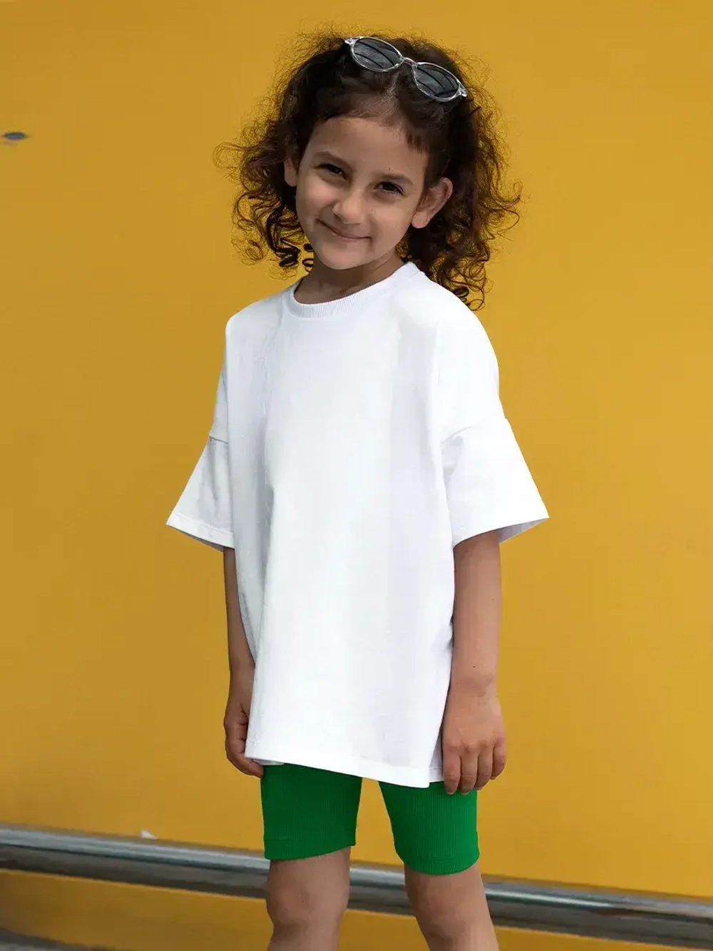 Футболка оверсайз базовая для детей и подростков