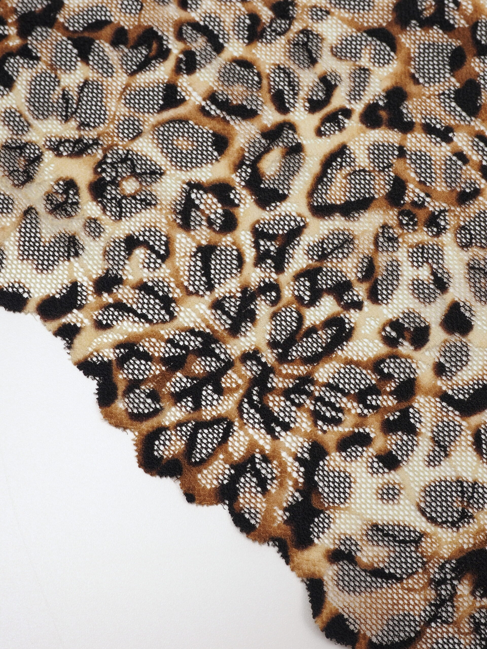 Эластичное кружево для белья леопард ширина 22 см