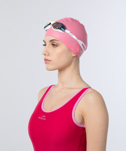 Шапочка для плавания Nuance Pink, силикон