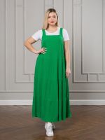 Сарафан 1251 серый Novita (Акция)