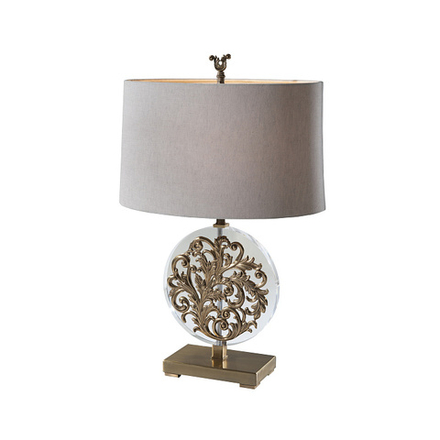 Настольная лампа "Акантовая розетка"