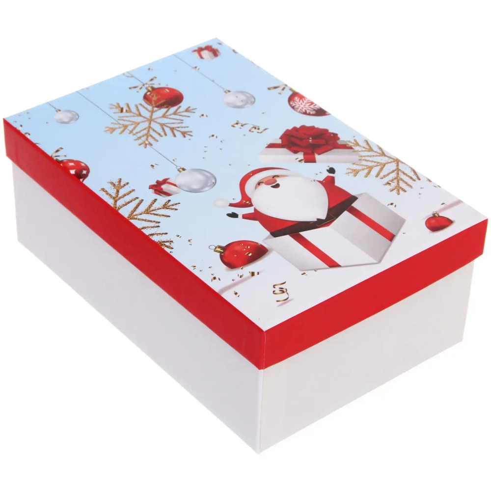 Коробка подарочная «Веселый праздник» 21*14*8 см