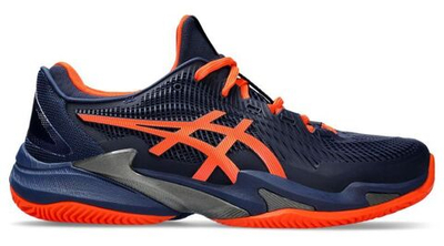 Мужские кроссовки теннисные Asics Court FF 3 Clay - blue expanse/koi