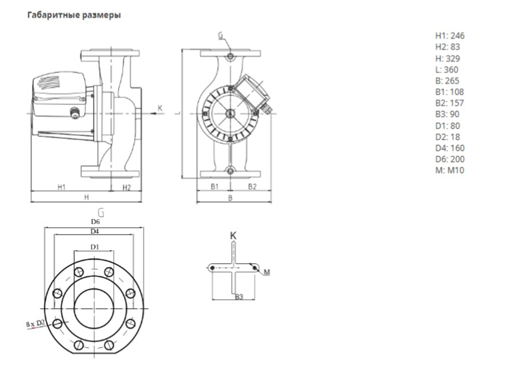 Насос NOZ 80/8 DM S3