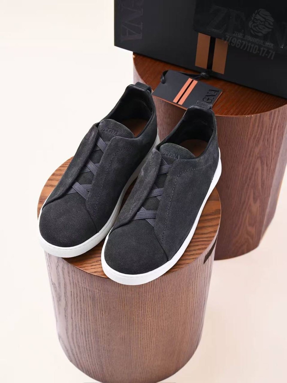 Кеды Ermenegildo Zegna Triple Stitch