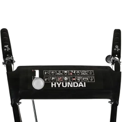Hyundai S 5556 снегоуборщик бензиновый 5.5 л.с. ковш 56 см, выброс 11 м, 4 вперед/1 назад