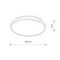 Потолочный cветильник Nowodvorski Agnes Round Led Pro White 10978