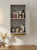 Модуль навесной Виго, 30х32х75, с дубом, персидский жемчуг, Dipriz