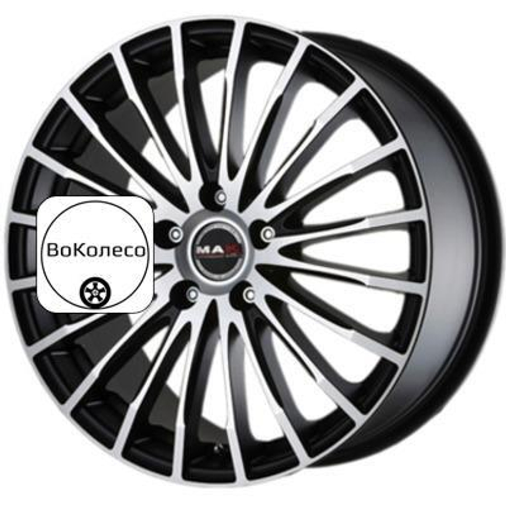 7,5x17/5x100 ET48 D56,1 Fatale Ice Black MAK