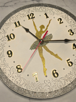 Авторские часы настенные " Балерина" 30см