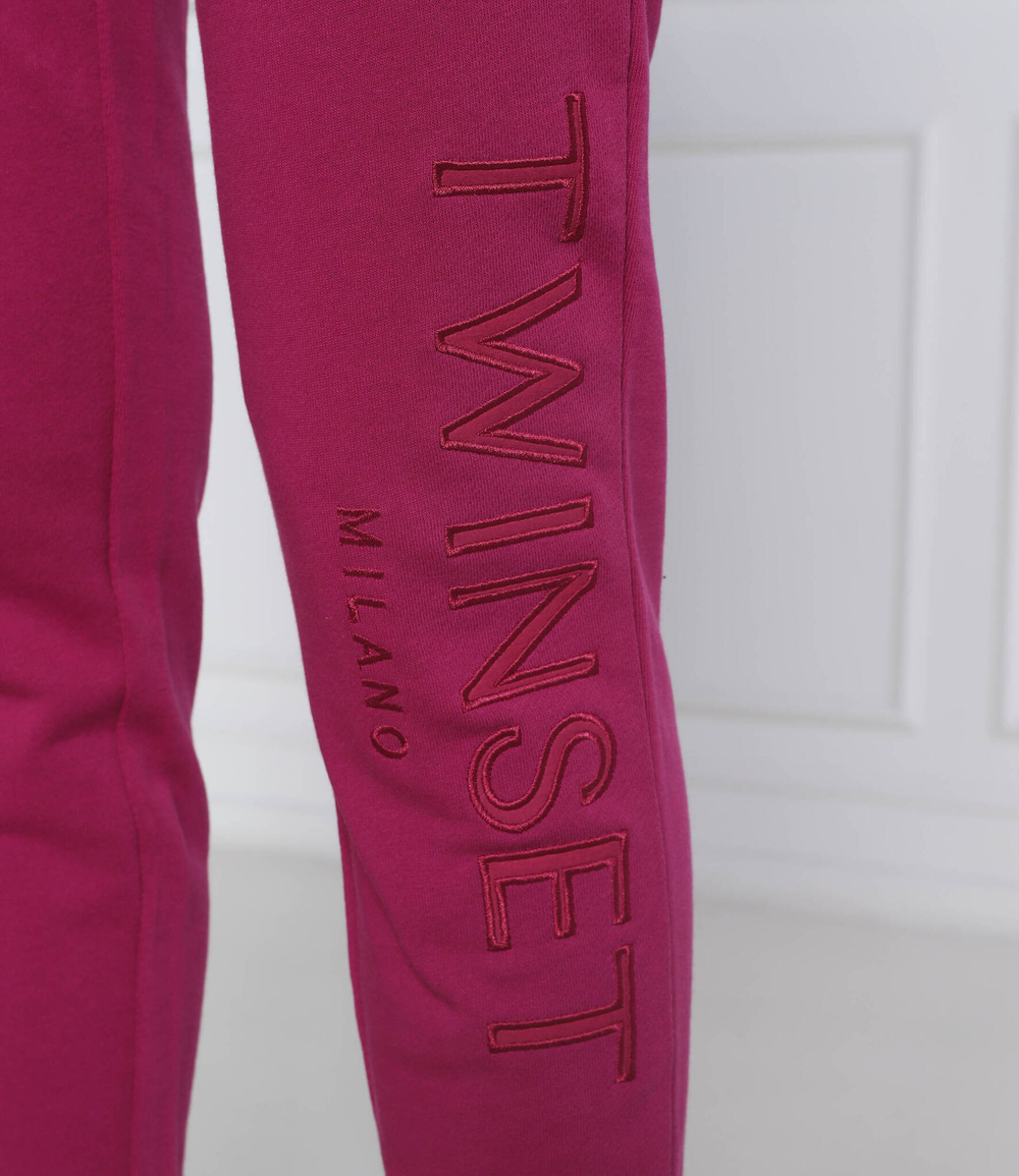 спортивные штаны TWINSET - фиолетовый(222TP2141)