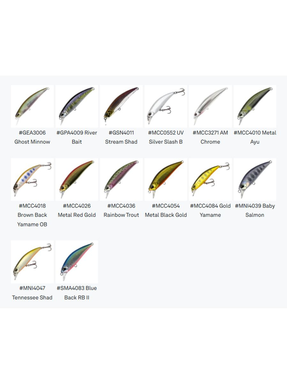 Воблер DUO Spearhead Ryuki 60 S, CCC3815 Brown Trout ND