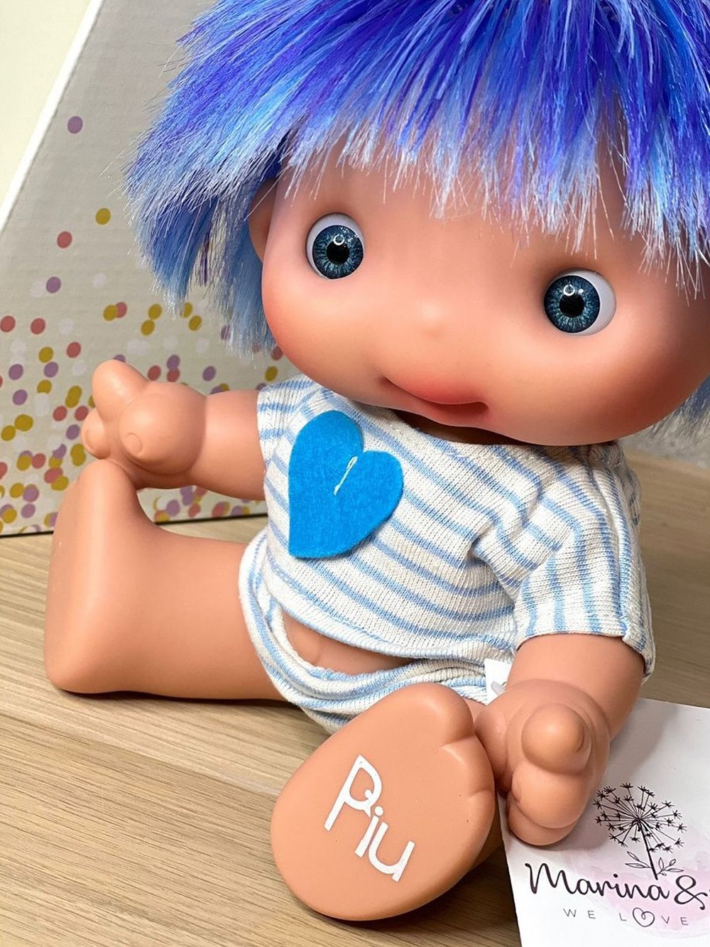 Кукла Пупс Marina and Pau 25 cм Piu (M1453)