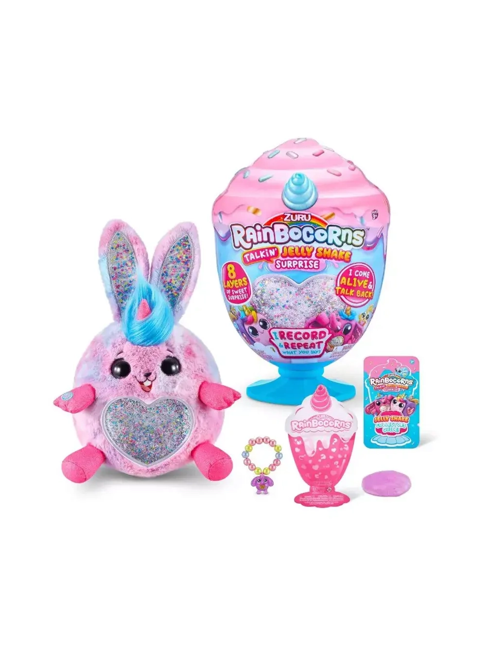 Мягкая игрушка сюрприз Зуру Rainbocorns Jelly Shake